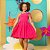 Vestido Rosa Neon - Imagem 2