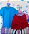 Conjunto básico azul e vermelho 💙❤ - Imagem 1