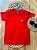 T-Shirt Vermelho Carinho❤ - Imagem 4