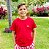 T-Shirt Vermelho Carinho❤ - Imagem 1