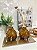 Kit Difusor e Saboneteira Aspiral Dourado com bandeja - Imagem 1