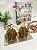 Kit Difusor e Saboneteira Aspiral Dourado com bandeja - Imagem 3