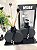 Aromatizador e Saboneteira Jolly Preto Fosco kit completo - Imagem 4