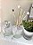 Kit Lavabo Pícolo Branco com Difusor e Saboneteira com bandeja e vaso de flor - Imagem 3
