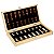 Jogo de xadrez Profissional Magnético com tabuleiro/caixa- dobrável de madeira - Imagem 6