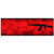 Mousepad Gamer Rise Mode Speed, AK47, Estendido (900x300mm), Vermelho - RG-MP-06-AKR - Imagem 1
