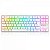Teclado Mecânico Gamer Redragon Kumara, Anti-Ghosting, RGB, Switch Outemu Red, ABNT2, Branco - K552W-RGB (PT-RED) - Imagem 1