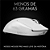 Mouse Sem Fio Gamer Logitech G PRO X Superlight, Lightspeed, 25000 DPI, 5 Botões, Branco - 910-005941 - Imagem 3