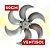 HELICE VENTISOL 50CM 6 PAS TURBO 0859 PRATA - Imagem 1