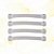 4 TIRANTES LAVADORA BRASTEMP CONSUL 7 A 12KG - 326000416 - Imagem 1