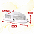 KIT FILTRO SECADORA BRASTEMP 326043145 BSR24 BSR10 BSI10/24 - Imagem 5