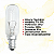 LAMPADA EXAUSTOR TU-25L 220V 40W E-14/25X17 C/S B. LONGO SADOKIN - Imagem 2