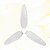KIT 3 PAS VENTILADOR DE TETO VENTISOL WIND BRANCO 0375 124 - Imagem 1