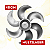 HÉLICE 40CM 6 PÁS VENTILADOR MULTILASER TURBO VL401 VL402 VL403 VL404 - PRATA HR14132 - Imagem 1