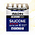 KIT 6 SILICONE ACÉTICO INCOLOR - VEDAÇÃO DE BOX PIAS TELHADOS BALCÕES - GARIN 50G - Imagem 1