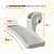 PUXADOR DA PORTA LAVA E SECA ELECTROLUX LSE11 - A07645701 SIMILAR - Imagem 4