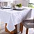 TOALHA DE MESA 60X60 BRANCA ABERTA - Imagem 2