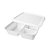 ESTOJO ISOPOR 3 DIVISOES FUNDO 750ML C/TAMPA C/100 (PT-090/3D)-COPOBRAS - Imagem 1