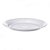 PRATO PLASTICO BRANCO 15CM C/10 - ZETTAPACKT - Imagem 1