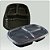 EMBALAGEM BANDEJA BCA 3 DIV BAIXA 850ML CX C/100 G331 - GALVANOTEK - Imagem 1