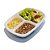 EMBALAGEM BANDEJA BCA 3 DIV BAIXA 850ML CX C/100 G331 - GALVANOTEK - Imagem 2