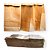 SACO DE PAPEL KRAFT P/ DELIVERY DECORADO 24 X 36 X 12 C/50 - Imagem 1