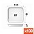 BANDEJA ISOPOR B1 FUNDA 15 X 15 FD C/400 - (A-30) - ULTRATHERM - Imagem 1