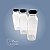 KIT GARRAFA/TAMPA PET CRISTAL P/SUCO 300ML C/100 - DECO - Imagem 2