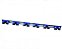 ORGANIZADOR P/ 6 ACESSORIOS AZUL - BRALIMPIA - Imagem 1