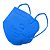 MASCARA DESCARTAVEL S/ VALVULA  AZUL N95 PFF2 - Imagem 1