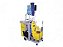 LIXEIRA PLASTICA BEGE 23L C/ TAMPA BASCULANTE 51X24 - BRALIMPIA - Imagem 1