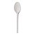 COLHER DE SOPA BRANCA INQUEBRAVEL C/1000 (20X50) - Imagem 1