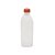 GARRAFA P/SUCO PLASTICA C/TAMPA C/100 - 500ML - MULTPLAX - Imagem 1