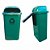 LIXEIRA PLASTICA PAPELEIRA VERDE 50L - Imagem 1