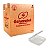 EMBALAGEM POTE QUADRADO C/LACRE 350ML CX C/100 G731 - GALVANOTEK - Imagem 1