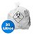 SACO DE LIXO BRANCO 30LTS C/ 100 - Imagem 2