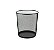 CESTO P/LIXO ARAMADO PRETO 15L - Imagem 1