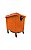 CONTENTOR 1000LTS LARANJA - Imagem 1