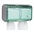 DISPENSER P/PAPEL HIGIENICO CAI CAI GLASS VERDE - INVOQ PREMISSE - Imagem 1