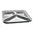 QUENTINHA DE ALUMINIO 3 DIVISOES 900ML CX C/100 - BRICOFLEX - Imagem 1