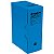 ARQUIVO MORTO FACIL PLASTICO AZUL 250X130X350MM - POLIBRAS - Imagem 1