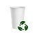 COPO DE PAPEL BRANCO 240ML BIODEGRADAVEL CX C/20X50 - SUSTAIN - Imagem 1