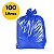 SACO DE LIXO AZUL 100LTS C/100 - Imagem 1