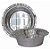 QUENTINHA DE ALUMINIO N� 9 MAQUINA CX C/100 - PRA VIAGEM - Imagem 1