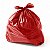 SACO DE LIXO VERMELHO 200LTS C/100 - Imagem 1