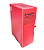 ARQUIVO MORTO FACIL PLASTICO VERMELHO 250X130X350MM - POLIBRAS - Imagem 1