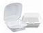 HAMBURGUEIRA ISOPOR 128X128X70 C/400 - (BH-01) -  BOM APETITE - Imagem 1