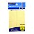 BLOCO ADESIVO 37,5MM X 50MM AMARELO C/4X100 (MP 2000) - MASTERPRINT - Imagem 1