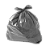 SACO DE LIXO 20L CINZA C/100 - Imagem 1