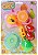 Kit Crec Crec com frutinhas de Cortar  - 9 Peças Coloridas Infantil - Imagem 1